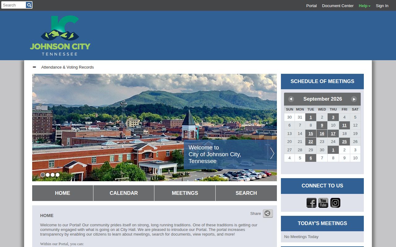 Johnson City public records portal for recent arrest reports